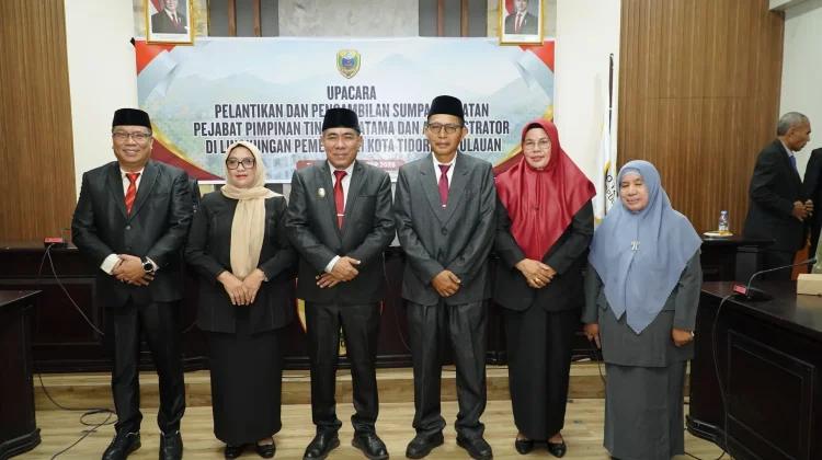 Jahra Mandar Dilantik Pimpin Dukcapil Tikep, Diminta Tingkatkan Pelayanan