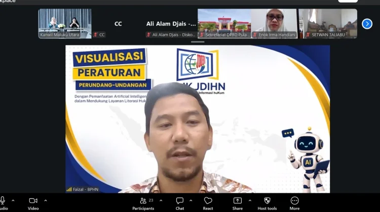 Genjot Aktivasi JDIH, Kemenkum Malut Sasar Pemda dan Kampus demi Literasi Hukum