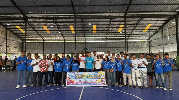 Ketua KONI Haltim Buka Futsal Cup I SeOPMI di Ternate