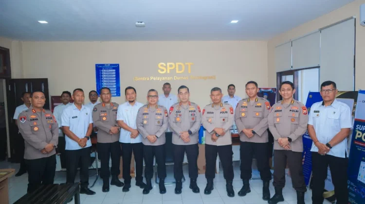 Sentra Pelayanan Dumas Terpadu Polda Maluku Utara Diresmikan Kapolda