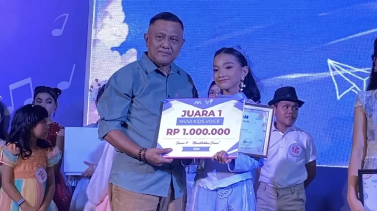 Syafana Khalisa Raih Juara 1 MUVI Kids Voice Season 4
