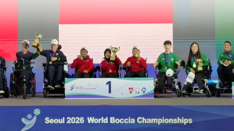 Tiga Emas Boccia Indonesia Menggema dari Seoul