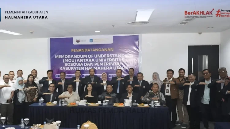Pemkab Halut dan Unibos Perkuat Sinergi Pengembangan SDM
