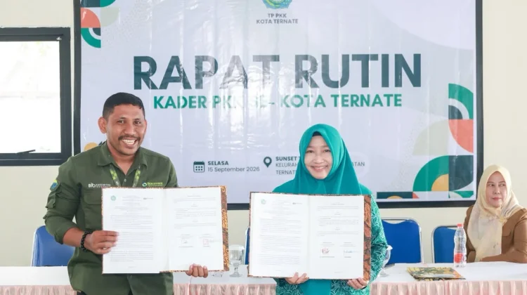 TP PKK Ternate dan Bio Agromitra Perkuat Ketahanan Pangan