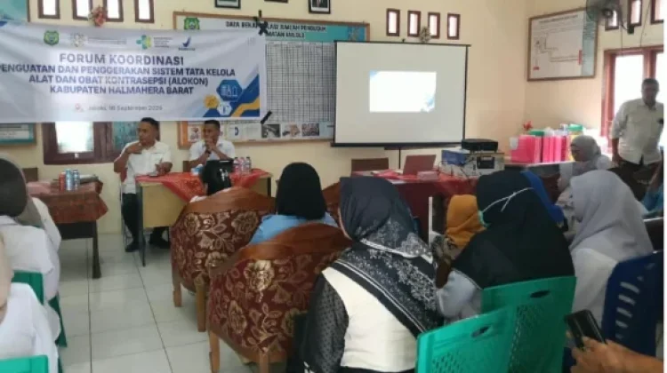 BKKBN Maluku Utara Perkuat Tata Kelola Alokon di Halmahera Barat