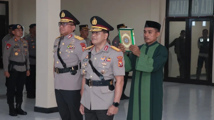 Kapolda Pimpin Sertijab Wakapolda, Dirreskrimsus hingga Kapolres Haltim