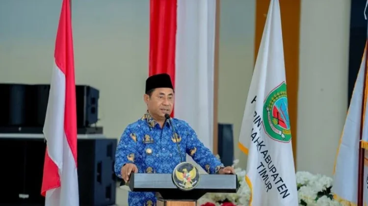 Bupati Ubaid Dukung PMI Haltim Perkuat Layanan Kemanusiaan