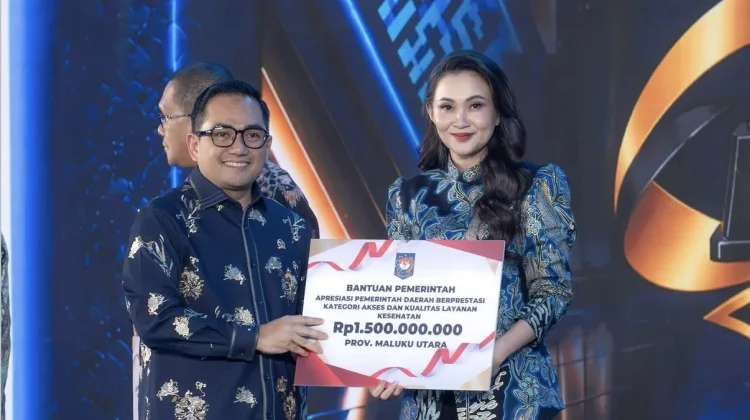 Gubernur Sherly Bawa Malut Bawa 2 Penghargaan, Dapat Rp1,5 Miliar hingga 250 Rumah