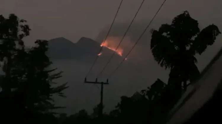 Kebakaran Hutan Meluas, Lima Pendaki Gamkonora Mulai Dievakuasi