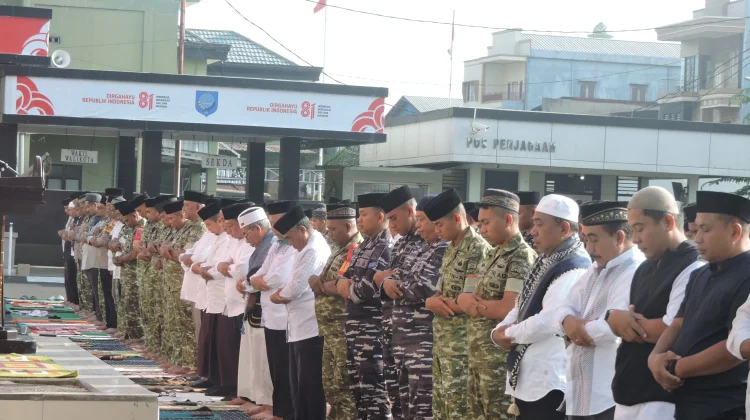 Korem dan Pemkot Ternate Gelar Salat Istisqa, Mohon Turunnya Hujan