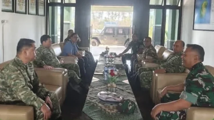 Tim Satgas BMN Verifikasi dan Cek Aset TNI di Morotai