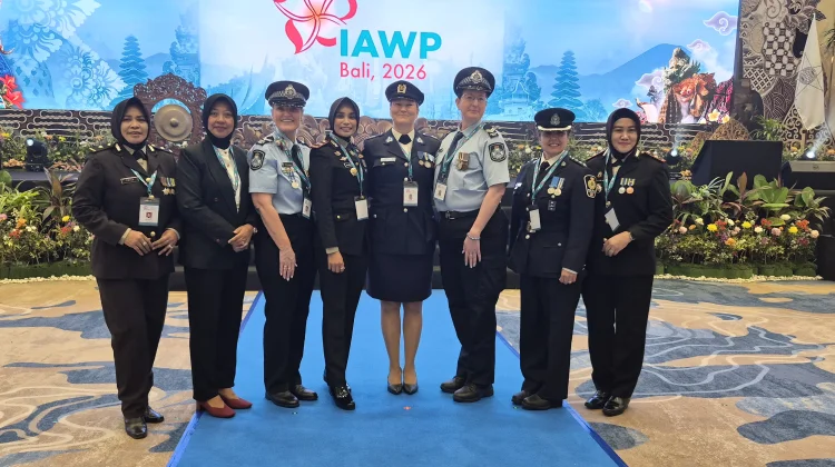 Iptu Masqun, Polwan Maluku Utara Ikuti Forum Dunia IAWP 2026