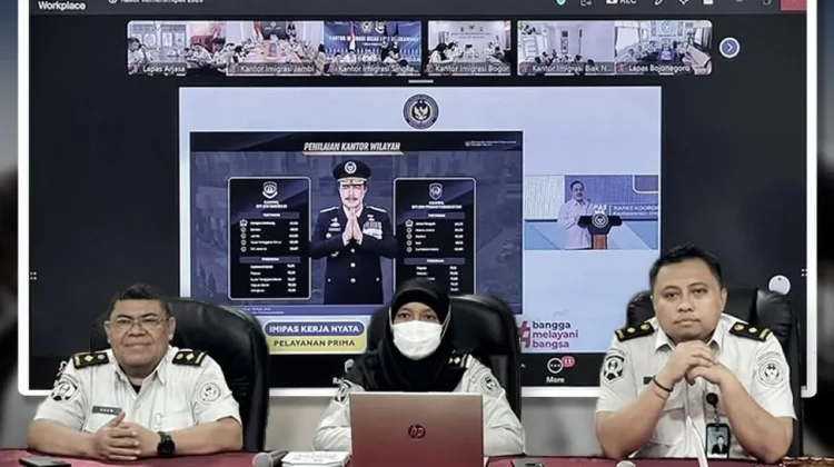Kanwil Ditjenpas Malut Raih Peringkat Terbaik Kesatu Nasional