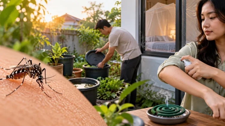 Cuaca Panas Bikin Nyamuk Makin Aktif, Ini Cara Mengusirnya
