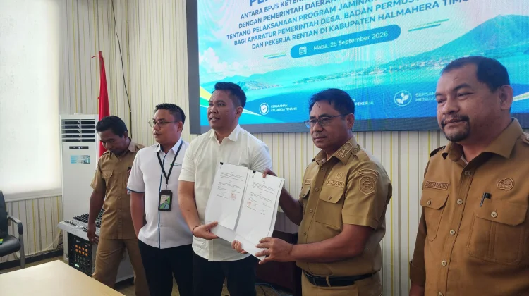 Pemda Halmahera Timur Haltim Perluas Perlindungan BPJS bagi Pekerja Rentan