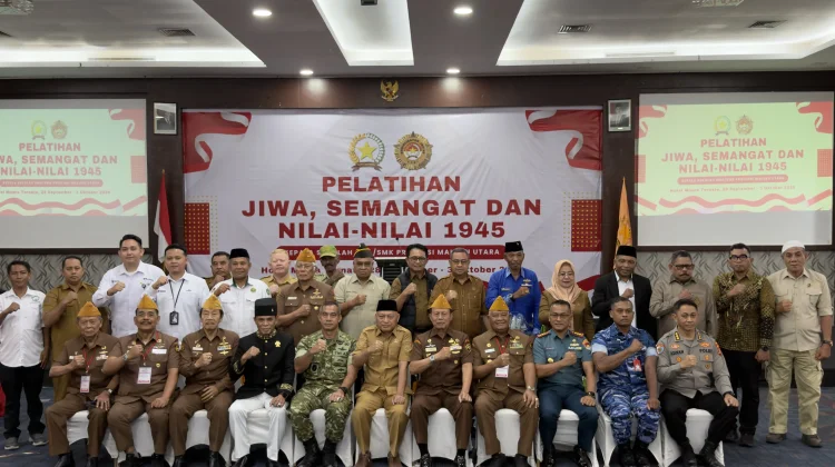 40 Kepsek Ikut Pelatihan Nilai Juang 1945, AKA: Kunci Bangun Karakter Siswa