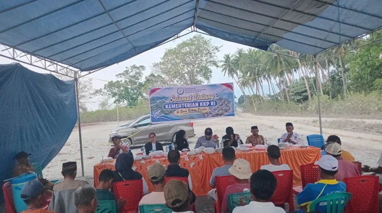 Pemdes dan Warga Kabau Pantai Setujui Pembangunan Kampung Nelayan Merah Putih