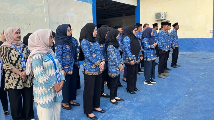 Hari Kesaktian Pancasila, Ketua Tim dan Kabag TU RRI Ternate Jadi Petugas Upacara