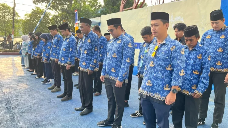 Hari Kesaktian Pancasila, Ketua Tim dan Kabag TU RRI Ternate Jadi Petugas Upacara