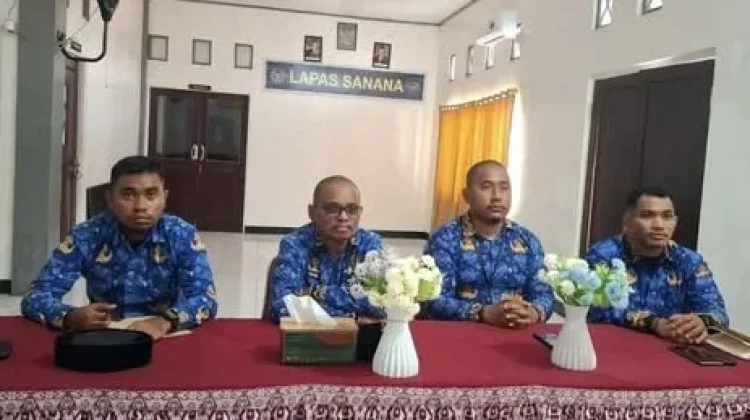 Lapas Sanana Ikuti Sosialisasi Kehumasan dan Pemberitaan Pemasyarakatan