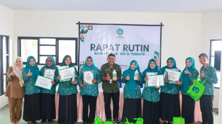 TP-PKK Ternate Umumkan Tiga Kelurahan Terbaik Pekarangan Produktif