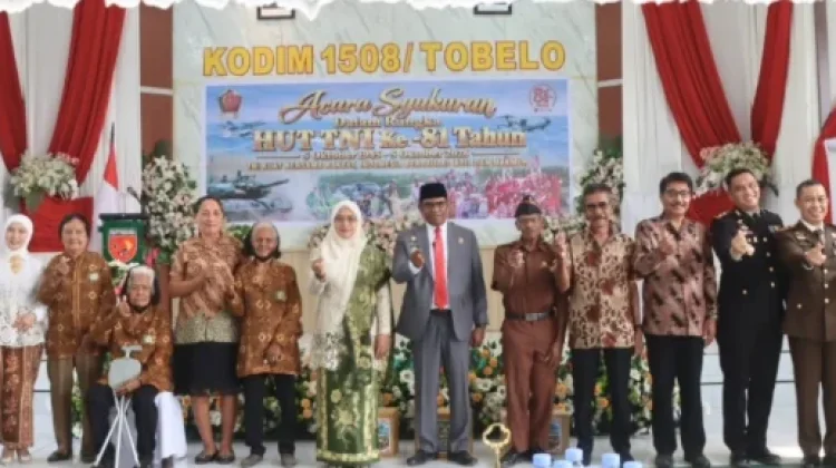 Syukuran HUT ke-81 TNI, Kodim 1508/Tobelo