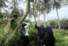Mahasiswa Unkhair Studi Lapangan di Benteng Willemstad Takome