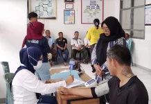 Warga Binaan Lapas Tobelo Kembali Lakukan Pemeriksaan Kesehatan