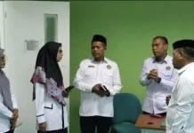 Kakan Kemenag Halbar Monitoring Assesmen Madrasah Berbasis Komputer