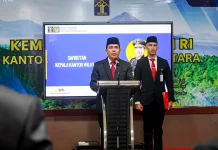 Notaris Baru Dilantik, Kakanwil Kemenkum-Malut Ingatkan Bahaya Penyimpangan