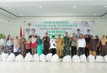 Baznas Halteng Salurkan Infak dan Sedekah Ramadan