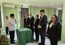 Kakan Kemenag Kota Ternate Resmi Lantik BKAG-KT