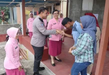 Kapolresta Tidore Bersama Bhayangkari Sambangi Warakawuri Polr