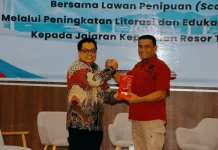 OJK dan Polres Perkuat Scam Melalui Literasi Keuangan