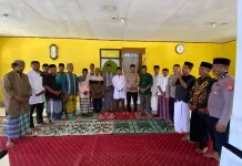 Hari Kesembilan Ramadhan, Kapolsek Bacan Barat Gelar Jumat Curhat di Wiring