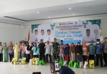 Pemkab Halteng Salurkan 13.810 Paket Pangan Ramadhan