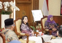 Sherly Silaturahmi ke Grahadi, Bahas SPBE hingga Tol-Laut