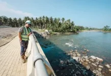 Harita Nickel Bangun Jembatan Akelamo Pulau Obi