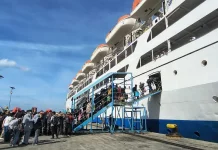 Ribuan Penumpang Serbu Pelabuhan Ternate jelang Lebaran