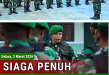 Kodim 1505/Tidore-Gelar Apel Antisipasi Perkembangan Situasi Wilayah