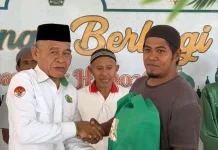 Kanwil Kemenag Maluku Utara Berbagi Sembako Ramadan