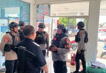Polres Ternate Patroli dan Cek Stok BBM di SPBU jelang Idulfitri 1447 Hijriah