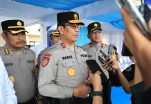 Kapolda Pimpin Gelar Pasukan jelang Idulfitri di Maluku Utara