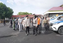 Wawali Ternate Hadiri Apel Operasi Ketupat Kie Raha
