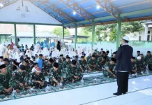 Kodim 1505/Tidore Buka Puasa Bersama Prajurit dan Keluarga