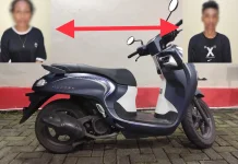 Curi Motor, Sepasang Kekasih di Ternate Diringkus