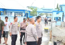 Kapolres Sula Cek Kesiapan Pos Pengamanan Mudik Lebaran