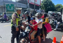 Ops Ketupat Kieraha, Polres Ternate Pastikan Arus Lalu Lintas Aman dan Lancar