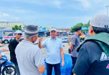 Wawali Ternate Tinjau Terminal Gamalama