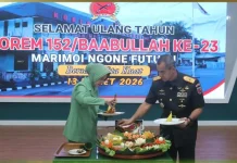 Korem, Peringati HUT ke-23 Secara Sederhana